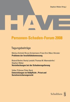 Personen-Schaden-Forum 2008-0