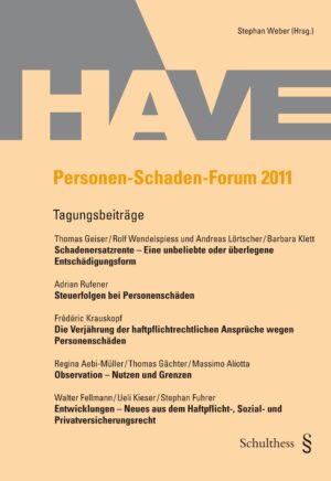 Personen-Schaden-Forum 2011-0