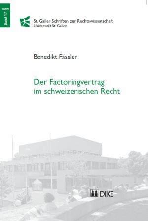 Der Factoringvertrag im schweizerischen Recht-0