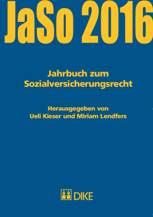 Jahrbuch zum Sozialversicherungsrecht 2016-0