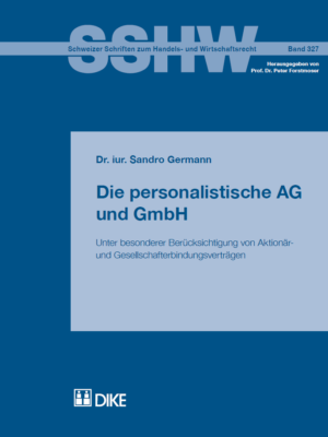 Die personalistische AG und GmbH-0