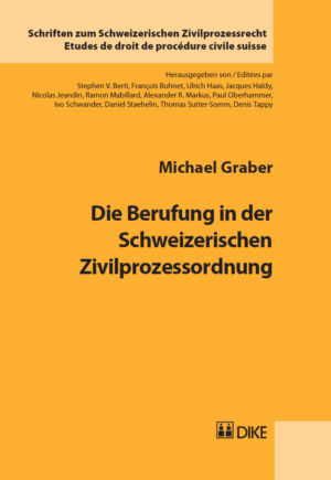 Die Berufung in der Schweizerischen Zivilprozessordnung-0