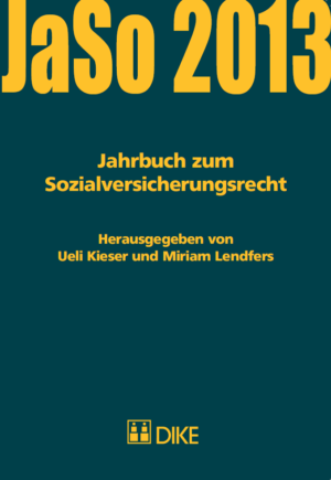 Jahrbuch zum Sozialversicherungsrecht 2013-0