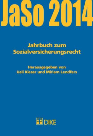 Jahrbuch zum Sozialversicherungsrecht 2014-0