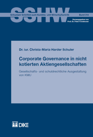 Corporate Governance in nicht kotierten Aktiengesellschaften-0