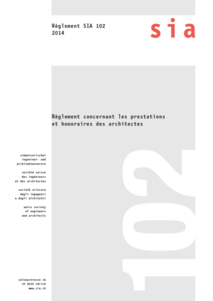 SIA 102 - 2014 - Regolamento per le prestazioni e gli onorari nell’architettura-0