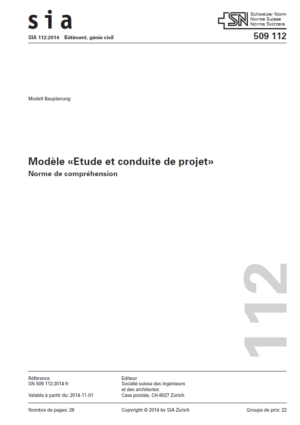 SIA 112 - Modèle: Étude et conduite de projet-0