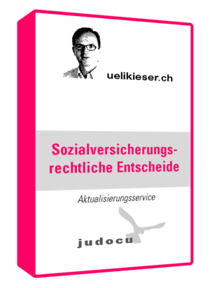 Aktualisierungsservice Sozialversicherungsrechtliche Entscheide-0