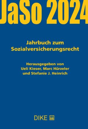 Jahrbuch zum Sozialversicherungsrecht (JaSo) 2024