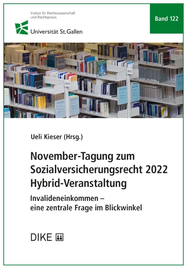 November-Tagung zum Sozialversicherungsrecht 2022 Hybrid-Veranstaltung