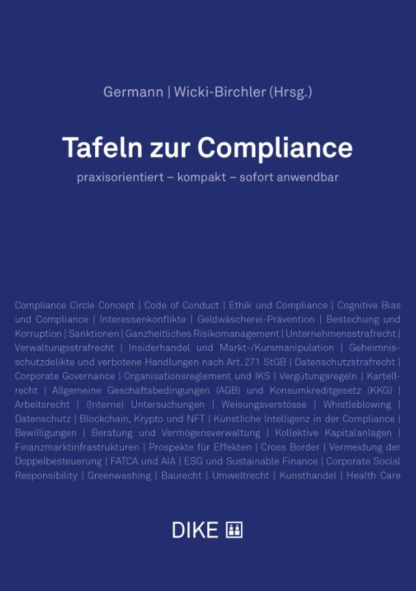 Tafeln zur Compliance