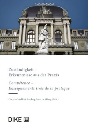 Zuständigkeit - Compétence