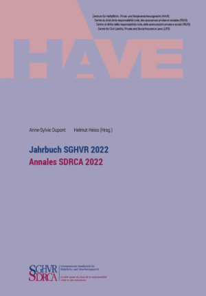 Jahrbuch SGHVR 2022 - Annales SDRCA 2022